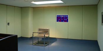 审讯室温湿度时钟显示屏